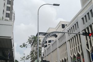 Vysokovýkonné 200W LED pouličné osvetlenie, Singapore Highway Avenue