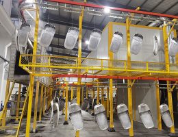 maľovanie pouličného svetla